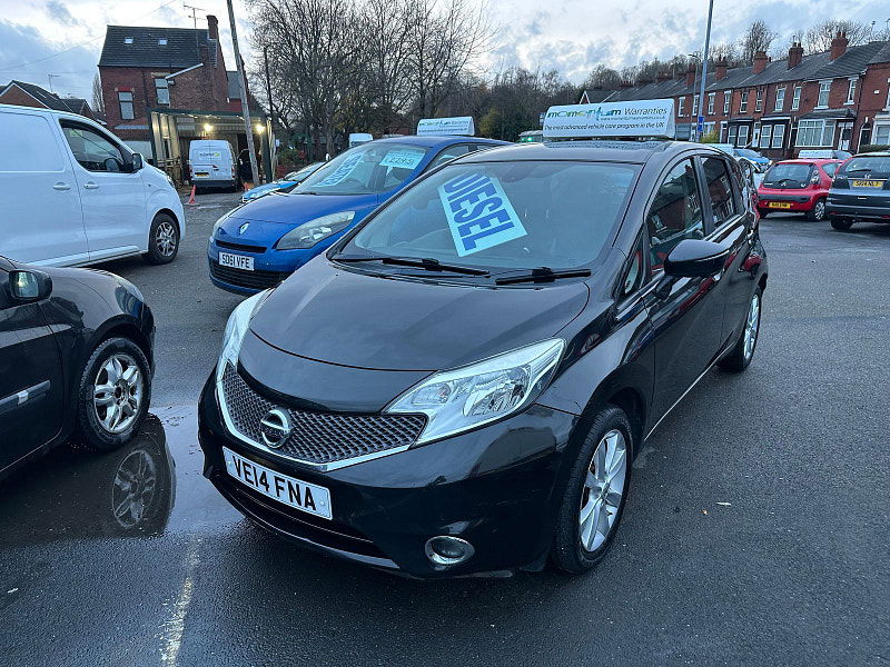 Nissan Note 1.5L Tekna DCI MPV 5dr Diesel Manual Euro 5 (90 bhp) 5dr Manual 2026