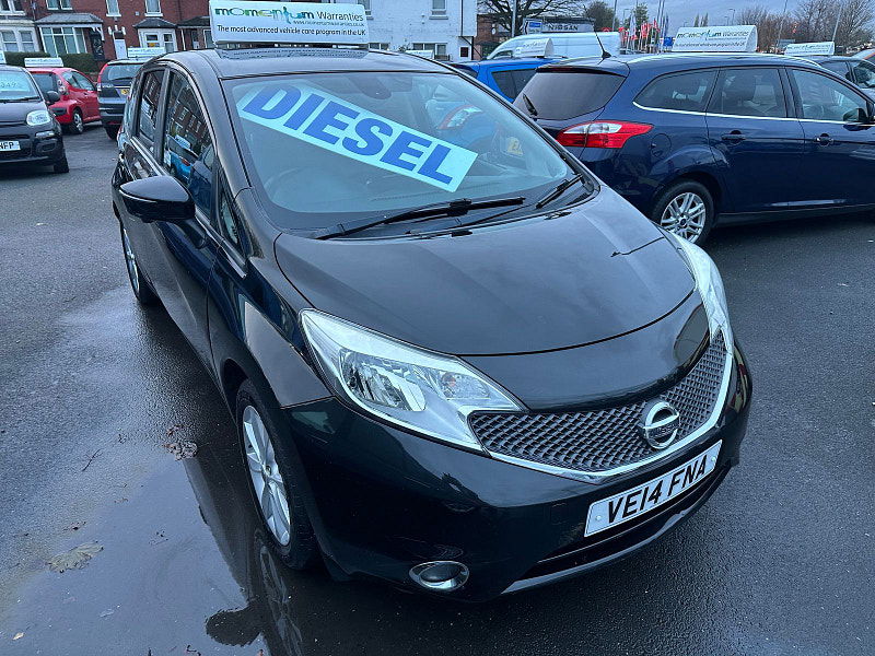 Nissan Note 1.5L Tekna DCI MPV 5dr Diesel Manual Euro 5 (90 bhp) 5dr Manual 2026