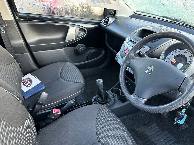 Peugeot 107 1.0 12V Active Hatchback 5dr Petrol Manual Euro 5 (68 ps) 5dr Manual 2026