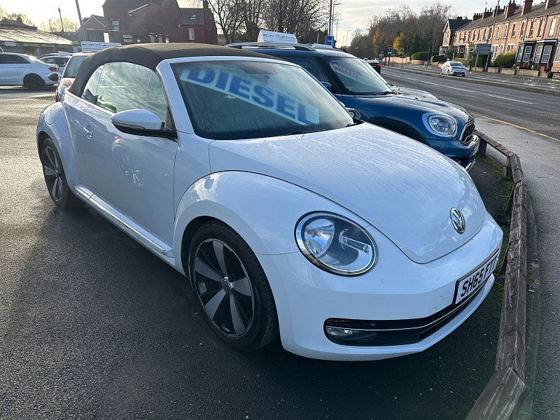 Volkswagen Beetle 2.0L Design TDI BlueMotion Technology Convertible 2dr Diesel Manual Euro 6 (108 bhp) 2dr Manual 2026