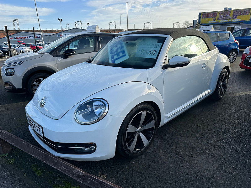 Volkswagen Beetle 2.0L Design TDI BlueMotion Technology Convertible 2dr Diesel Manual Euro 6 (108 bhp) 2dr Manual 2026