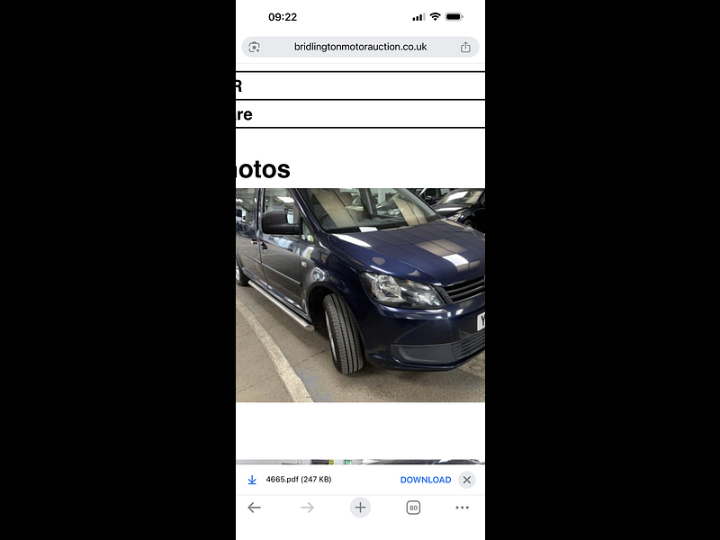 Volkswagen Caddy Maxi 2.0 TDi C20 Maxi Combi Van 5dr Diesel Manual FWD (167 g/km, 138 bhp) 5dr Manual 2026