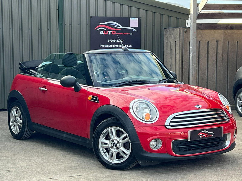 MINI Convertible 1.6 One Euro 5 2dr 2dr Manual 2026