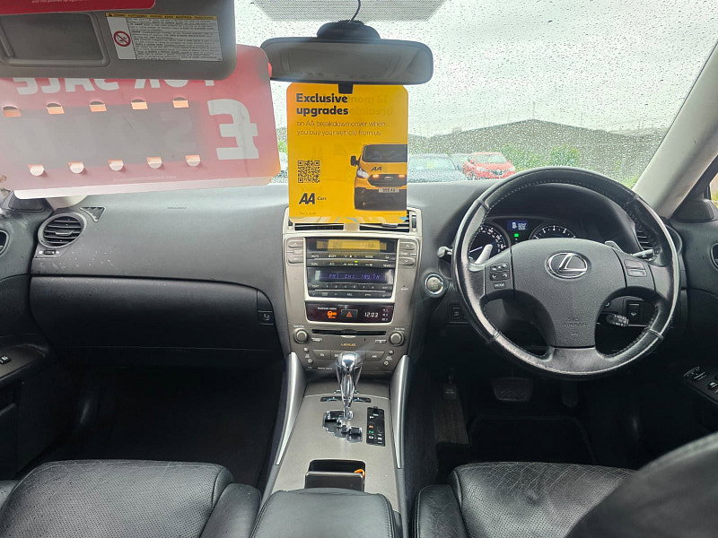Lexus IS 2.5 250 SE Saloon 4dr Petrol Automatic (214 g/km, 204 bhp)