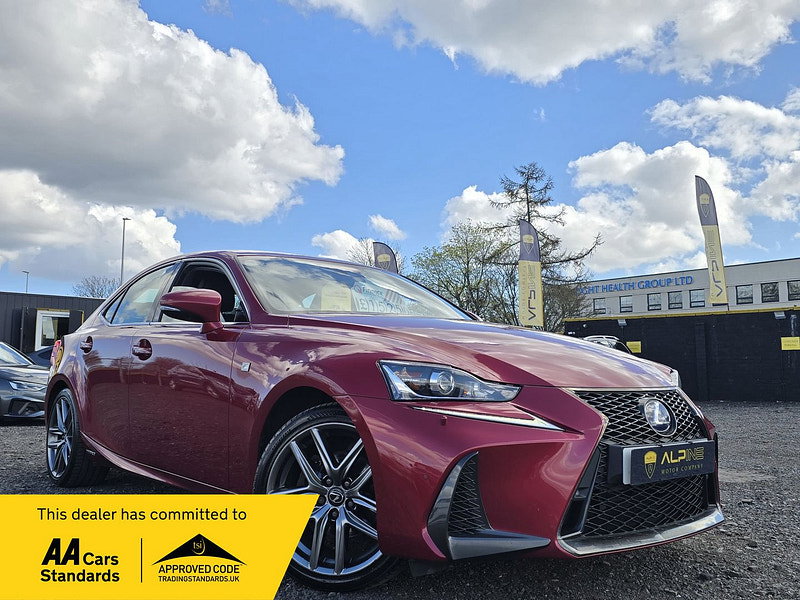 Lexus IS 2.5 300h F Sport Saloon 4dr Petrol Hybrid E-CVT Euro 6 (s/s) (223 ps)