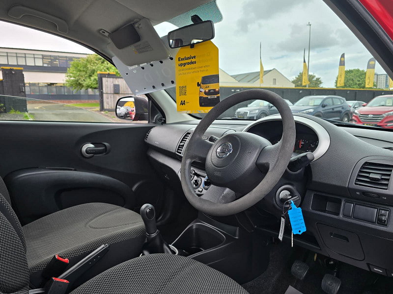 Nissan Micra 1.2 16v Visia Hatchback 5dr Petrol Manual (139 g/km, 79 bhp)