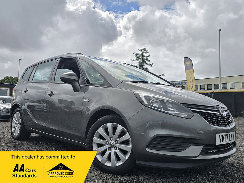 Vauxhall Zafira Tourer 1.4i Turbo Design MPV 5dr Petrol Auto Euro 6 (140 ps)