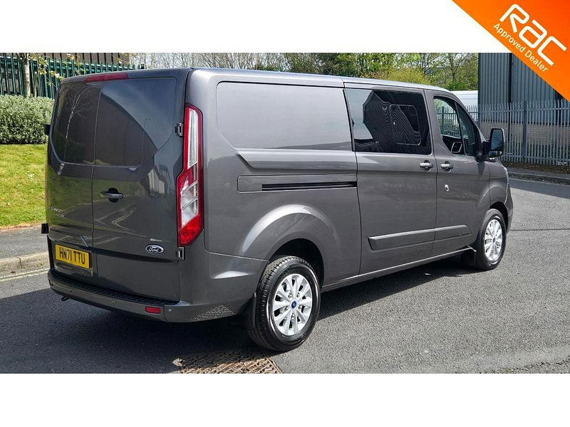 Ford Transit Custom 2.0 320 EcoBlue Limited Crew Van Auto L2 H1 Euro 6 (s/s) 5dr 5dr Automatic 2025