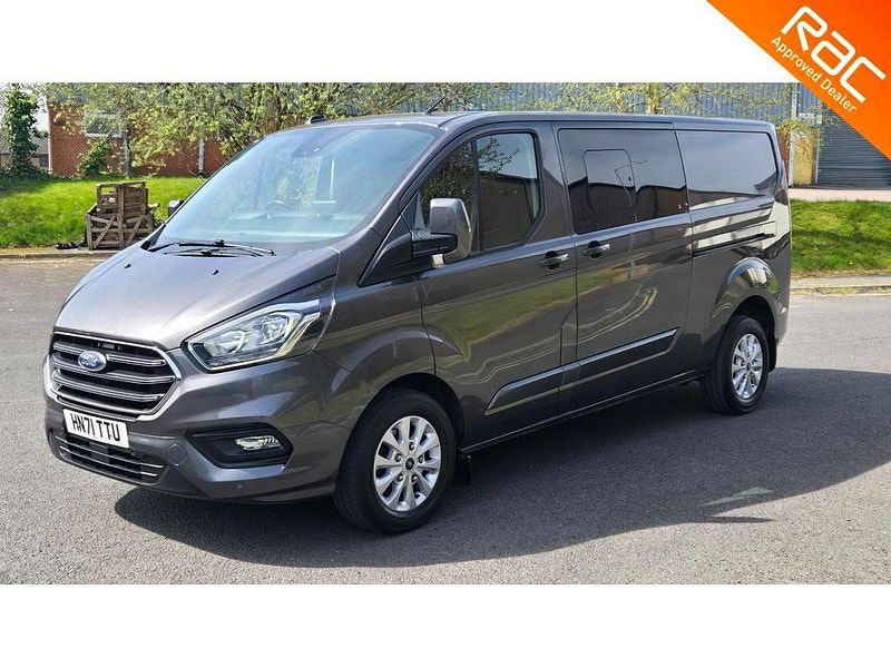 Ford Transit Custom 2.0 320 EcoBlue Limited Crew Van Auto L2 H1 Euro 6 (s/s) 5dr 5dr Automatic 2025