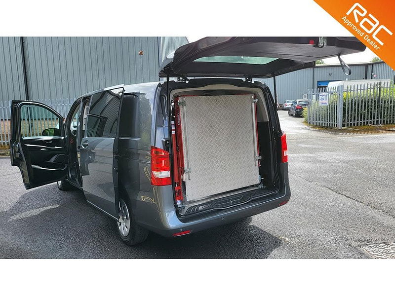 Mercedes-Benz Vito 1.7 110 CDI Progressive Crew Van Double Cab 5dr Diesel Manual FWD L3 Euro 6 (s/s) (XLWB) (102 ps) 5dr Manual 2024