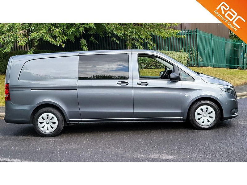 Mercedes-Benz Vito 1.7 110 CDI Progressive Crew Van Double Cab 5dr Diesel Manual FWD L3 Euro 6 (s/s) (XLWB) (102 ps) 5dr Manual 2024