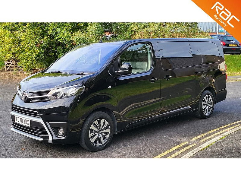 Toyota PROACE Verso 2.0D Shuttle Long MPV 5dr Diesel Manual LWB Euro 6 (s/s) (9 Seat) (150 ps) 5dr Manual 2024