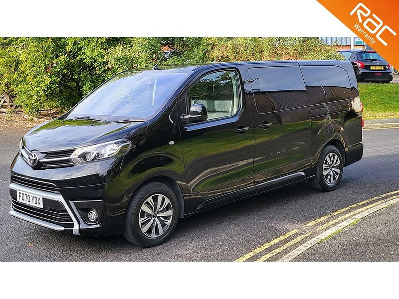 Toyota PROACE Verso 2.0D Shuttle Long MPV 5dr Diesel Manual LWB Euro 6 (s/s) (9 Seat) (150 ps) 5dr Manual 2025