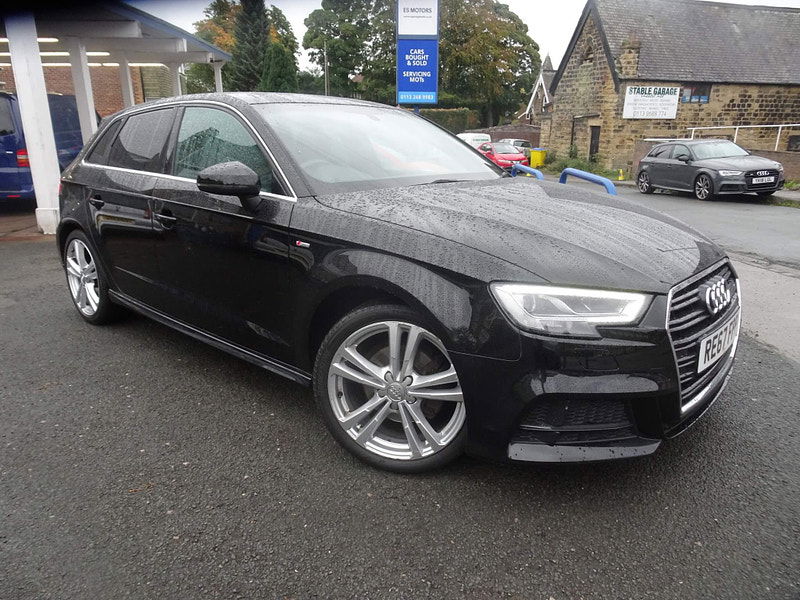 Audi A3 1.5 TFSI CoD S line Sportback Euro 6 (s/s) 5dr 5dr Manual 2024