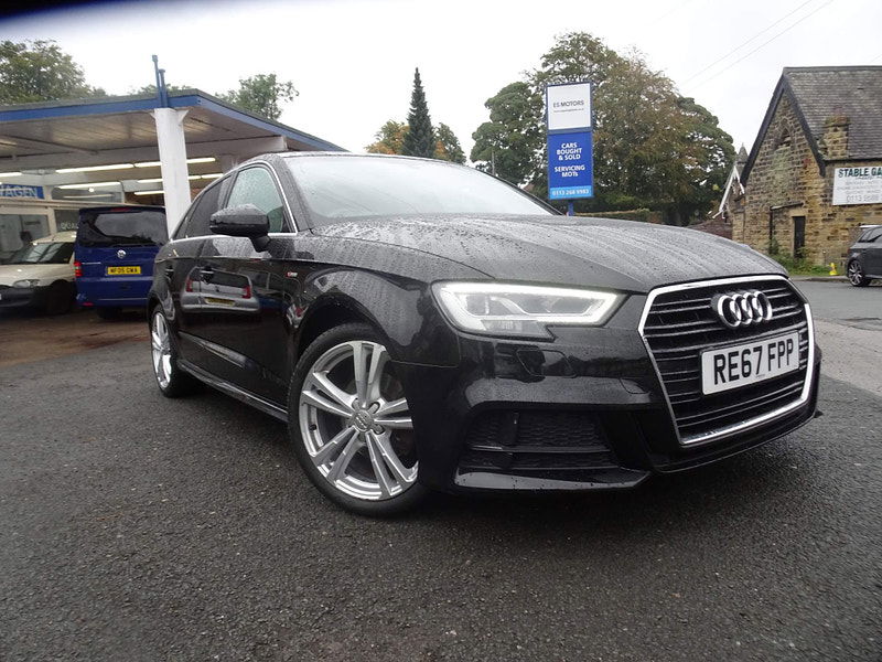 Audi A3 1.5 TFSI CoD S line Sportback Euro 6 (s/s) 5dr 5dr Manual 2024