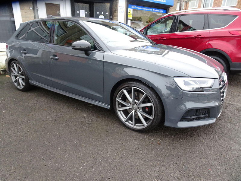 Audi S3 2.0 TFSI Black Edition Sportback S Tronic quattro Euro 6 (s/s) 5dr 5dr Automatic 2024