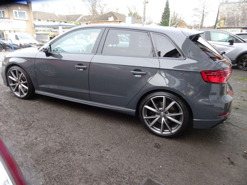 Audi S3 2.0 TFSI Black Edition Sportback S Tronic quattro Euro 6 (s/s) 5dr 5dr Automatic 2024