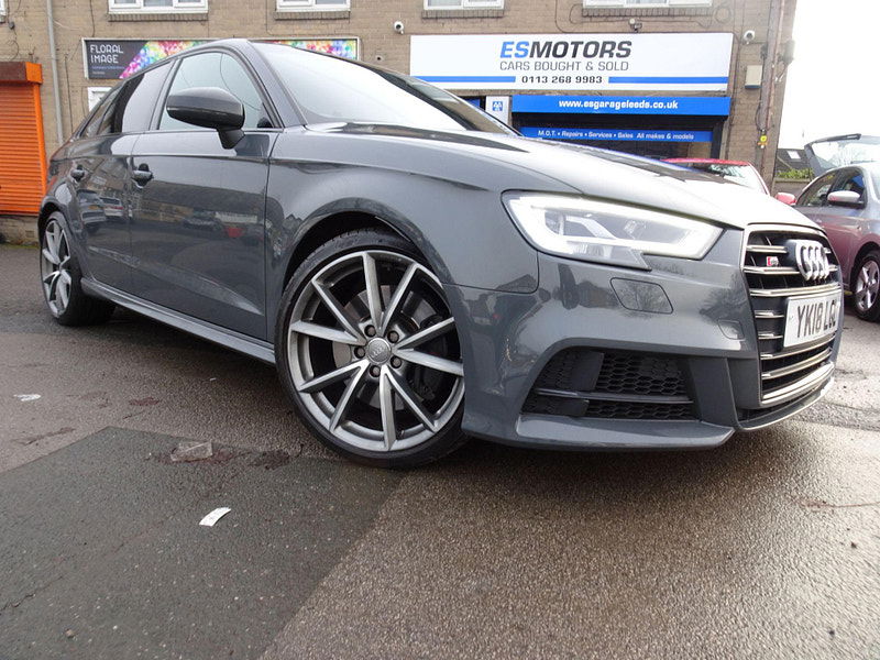 Audi S3 2.0 TFSI Black Edition Sportback S Tronic quattro Euro 6 (s/s) 5dr 5dr Automatic 2024