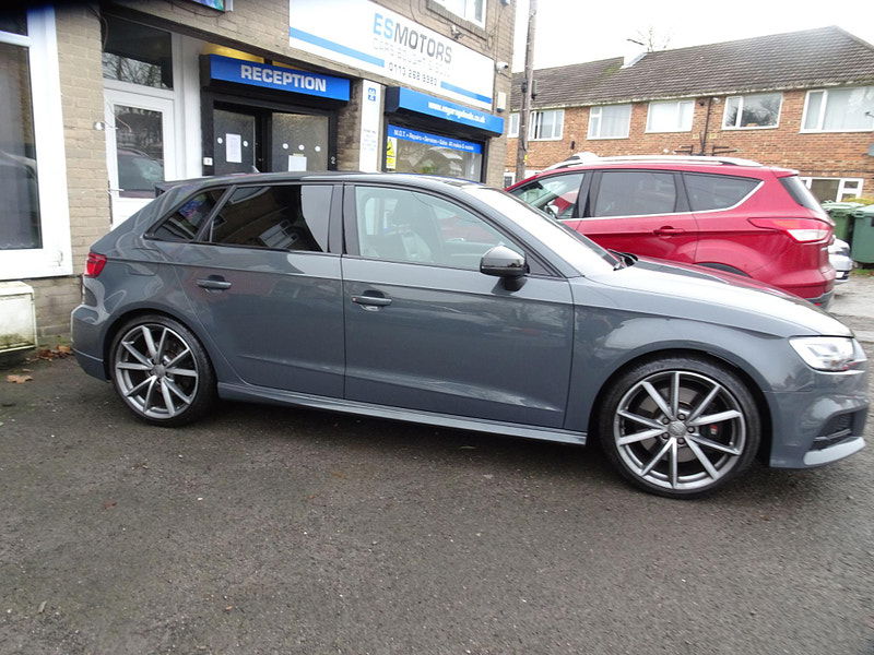 Audi S3 2.0 TFSI Black Edition Sportback S Tronic quattro Euro 6 (s/s) 5dr 5dr Automatic 2024