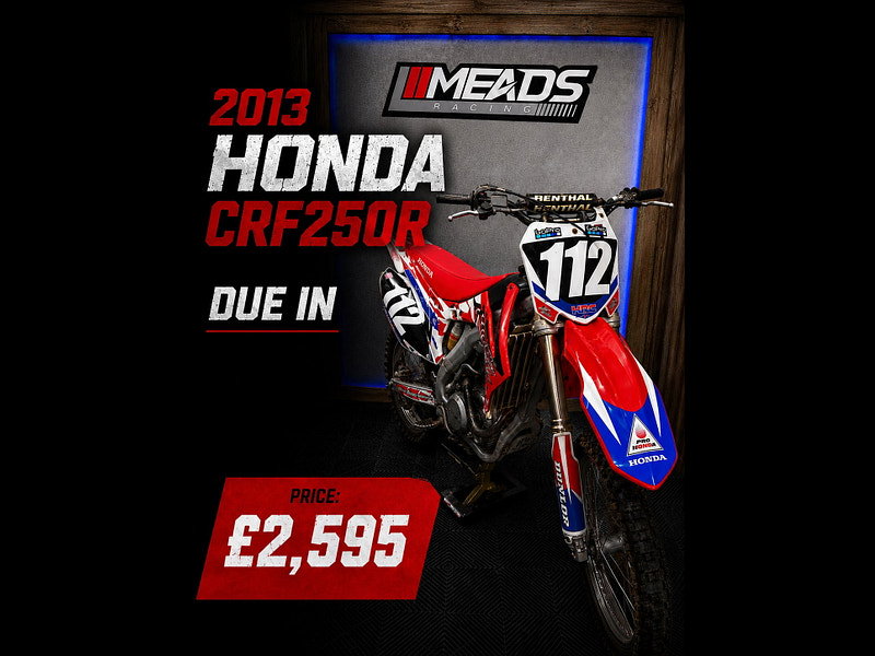 Honda CRF250R DUE IN TODAY !!! 0dr  2026