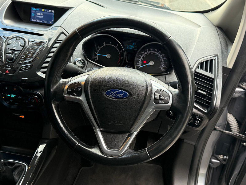 Ford EcoSport 1.0L Titanium T SUV 5dr Petrol Manual Euro 6 (123 bhp) 5dr Manual 2025