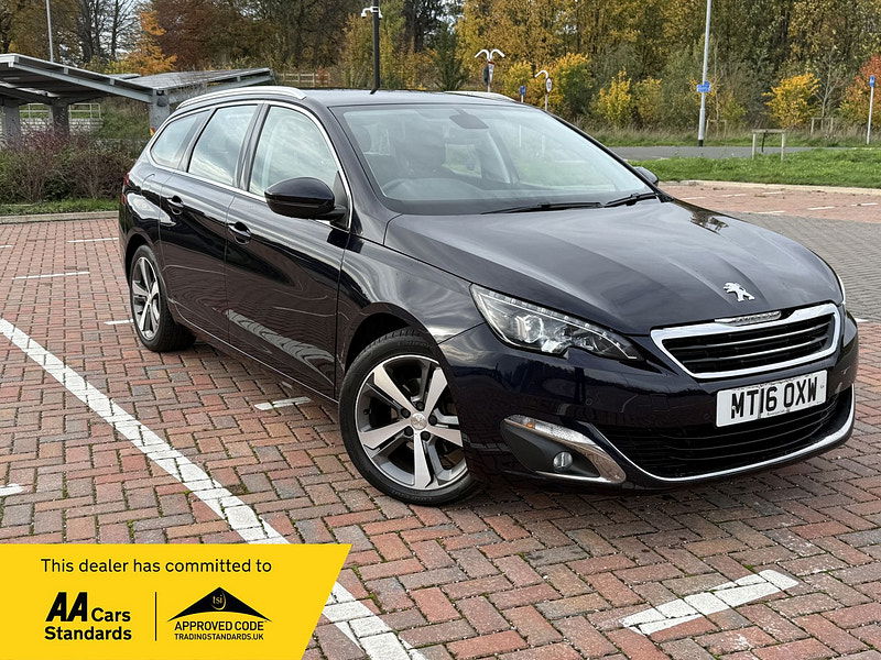 Peugeot 308 1.2L Allure S/S Auto Estate 5dr Petrol Automatic Euro 6 (130 bhp) 5dr Automatic 2025