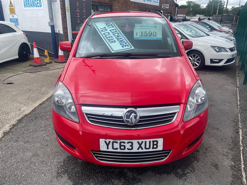Vauxhall Zafira 1.6 16V Exclusiv Euro 5 5dr 5dr Manual 2026
