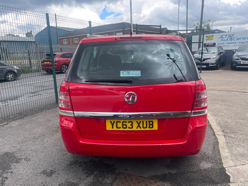 Vauxhall Zafira 1.6 16V Exclusiv Euro 5 5dr 5dr Manual 2026