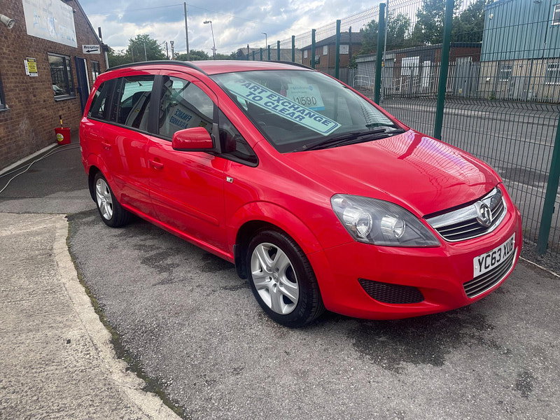Vauxhall Zafira 1.6 16V Exclusiv Euro 5 5dr 5dr Manual 2026