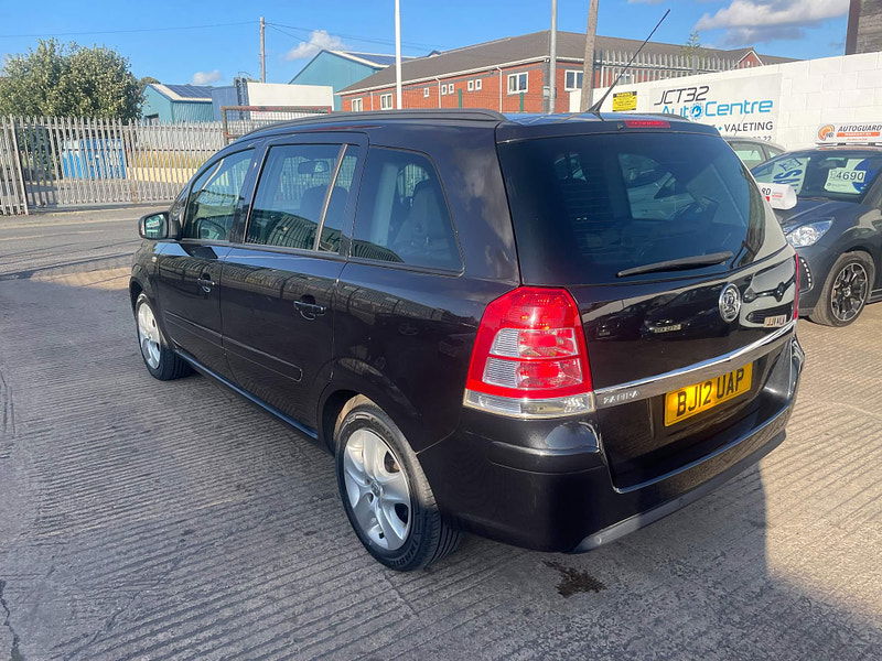 Vauxhall Zafira 1.6 16V Exclusiv Euro 5 5dr 5dr Manual 2025