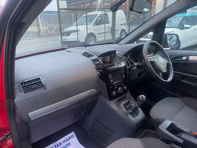 Vauxhall Zafira 1.8 16V Design Euro 5 5dr (SNav) 5dr Manual 2025