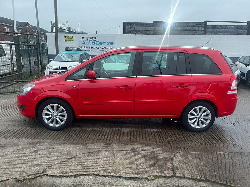 Vauxhall Zafira 1.8 16V Design Euro 5 5dr (SNav) 5dr Manual 2025
