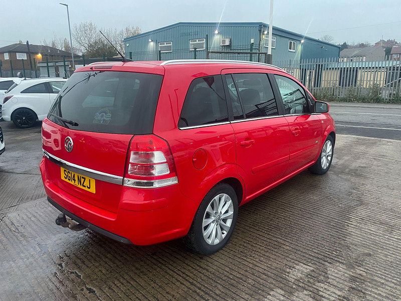 Vauxhall Zafira 1.8 16V Design Euro 5 5dr (SNav) 5dr Manual 2025