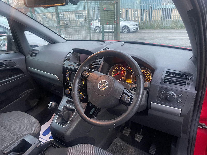 Vauxhall Zafira 1.8 16V Design Euro 5 5dr (SNav) 5dr Manual 2025