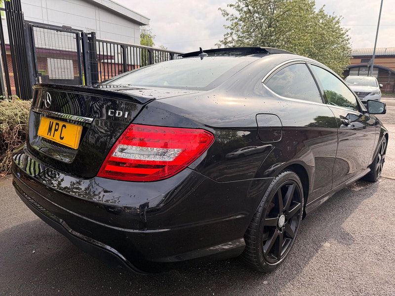 Mercedes-Benz C Class 2.1 C250 CDI AMG Sport Edition G-Tronic+ Euro 5 (s/s) 2dr 2dr Automatic 2026