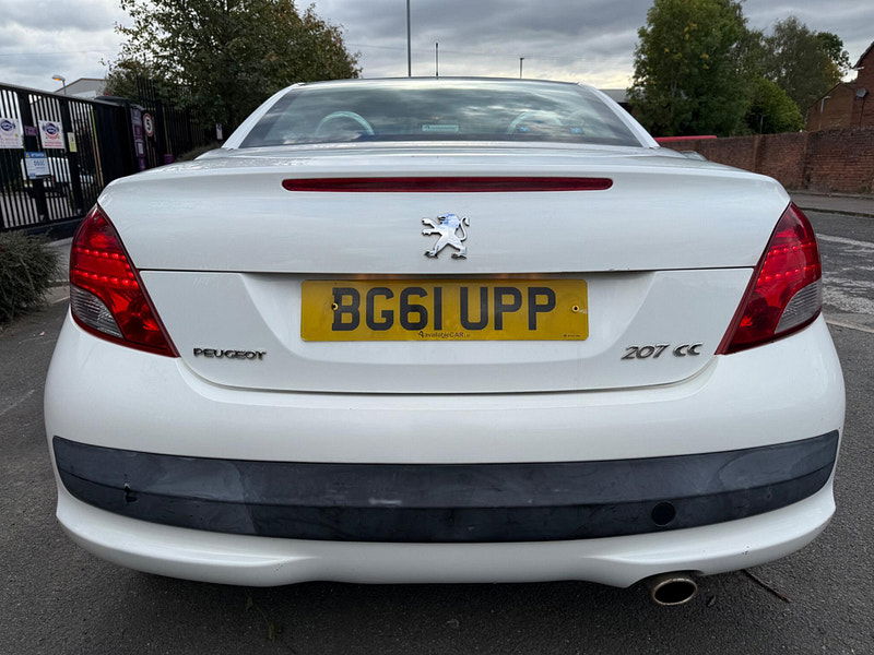 Peugeot 207 CC 1.6 VTi Sport Euro 5 2dr 2dr Manual 2025