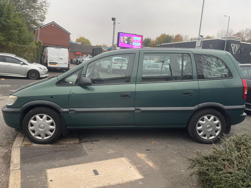 Vauxhall Zafira 1.6i 16v Club 5dr (a/c) 5dr Manual 2025