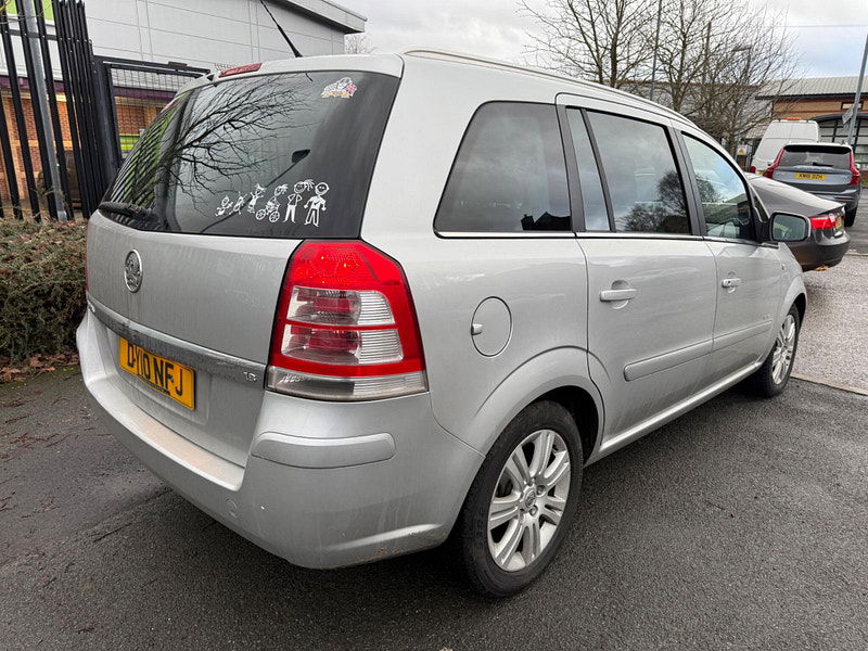 Vauxhall Zafira 1.8 16V Elite Euro 4 5dr 5dr Manual 2026