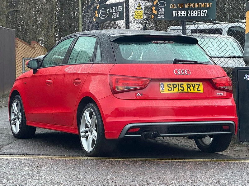 Audi A1 1.4L SPORTBACK TFSI S LINE Hatchback 5dr Petrol Manual Euro 6 (122 bhp) 5dr Manual 2025