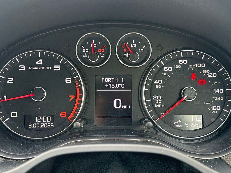 Audi A3 1.6L SE Technik MPI Hatchback 3dr Petrol Manual Euro 4 (101 bhp) 3dr Manual 2025