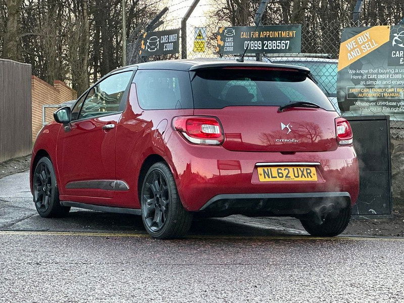 Citroen DS3 1.6L E-HDI AIRDREAM DSPORT Hatchback 3dr Diesel Manual Euro 5 (111 bhp) 3dr Manual 2025