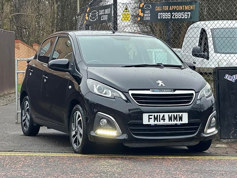 Peugeot 108 1.2L ALLURE Hatchback 5dr Petrol Manual Euro 5 (82 bhp) 5dr Manual 2025