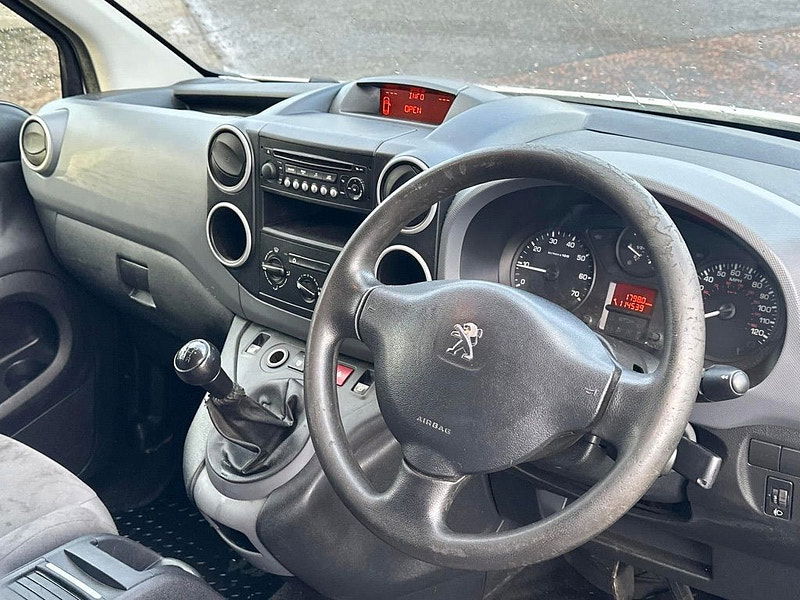 Peugeot Partner 1.6L HDI S L1 850 Diesel Manual Euro 5 (89 bhp) 0dr Manual 2025