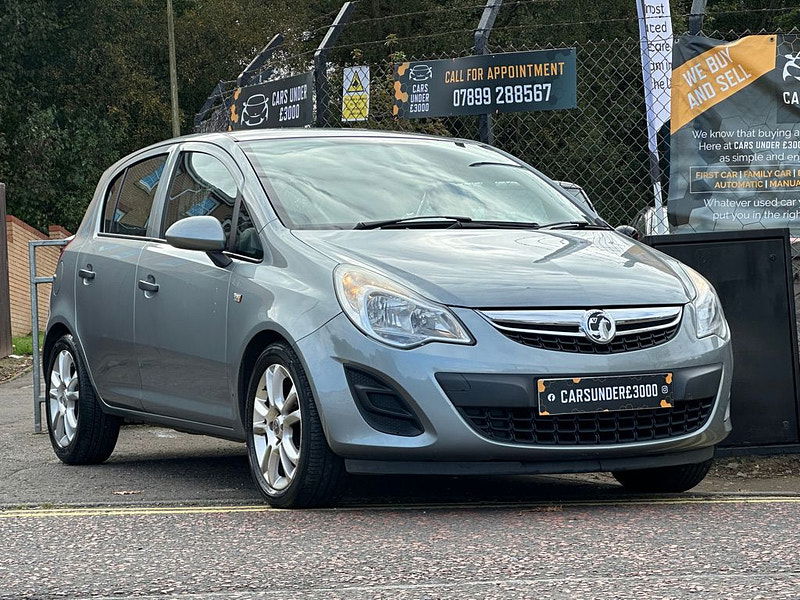 Vauxhall Corsa 1.2L S AC Hatchback 5dr Petrol Manual Euro 5 (83 bhp) 5dr Manual 2025