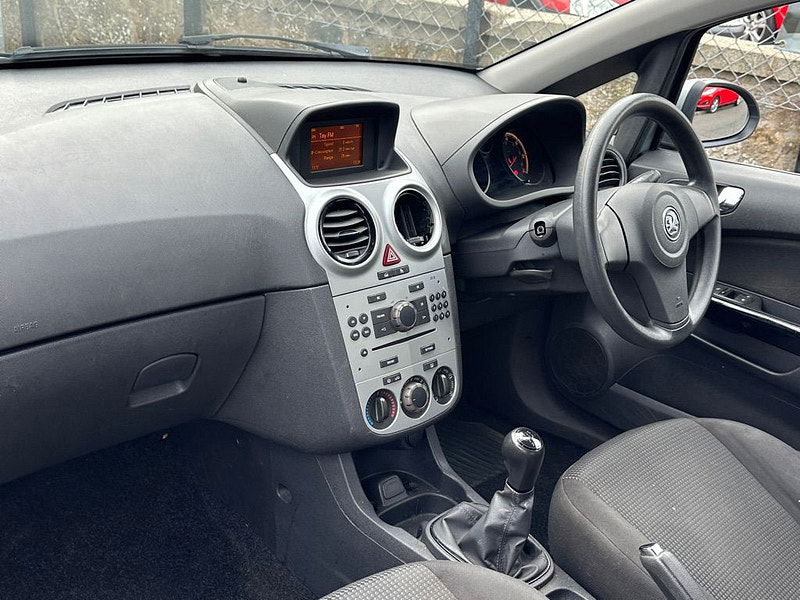 Vauxhall Corsa 1.2L S AC Hatchback 5dr Petrol Manual Euro 5 (83 bhp) 5dr Manual 2025