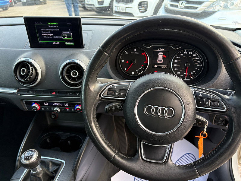 Audi A3 1.6 TDI Sport Hatchback 3dr Diesel Manual Euro 6 (s/s) (110 ps) 3dr Manual 2026