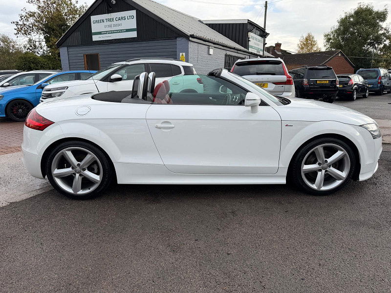 Audi TT 1.8 TFSI S line Roadster 2dr Petrol Manual Euro 5 (160 ps) 2dr Manual 2025