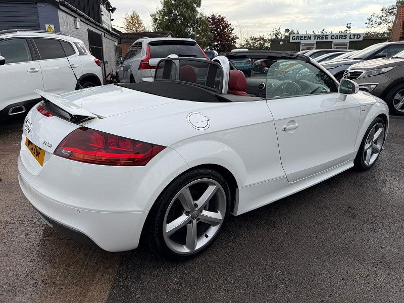 Audi TT 1.8 TFSI S line Roadster 2dr Petrol Manual Euro 5 (160 ps) 2dr Manual 2025