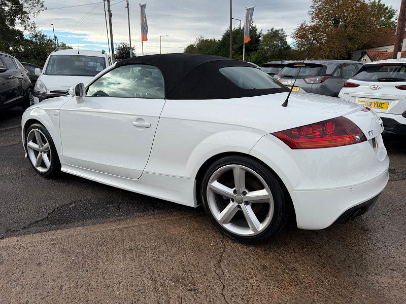 Audi TT 1.8 TFSI S line Roadster 2dr Petrol Manual Euro 5 (160 ps) 2dr Manual 2025