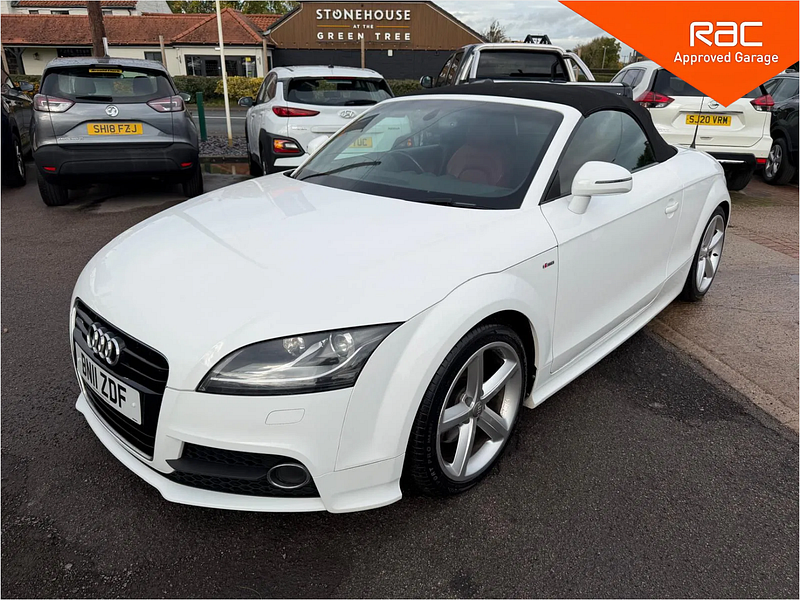 Audi TT 1.8 TFSI S line Roadster 2dr Petrol Manual Euro 5 (160 ps) 2dr Manual 2025
